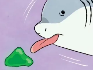 Sticker from Jeff the land shark 2