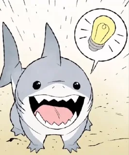 Sticker from Jeff The Land Shark 🦈