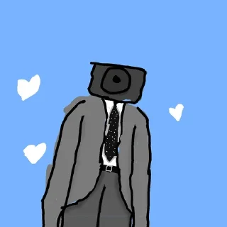 Sticker from Скибиди туалеты @ariadnalook