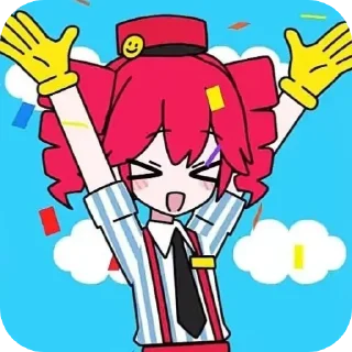 Kasane Teto by @Miyamura_01 2.0 sticker preview 2