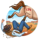 🤕 emoji Clint Eastwood Telegram sticker 12 of 25