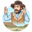😩 emoji Clint Eastwood Telegram sticker 10 of 25