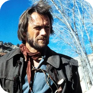 🧔 emoji Clint Eastwood от @WesternMilton Telegram sticker 20 of 33