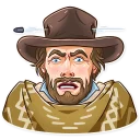 Sticker from Clint Eastwood