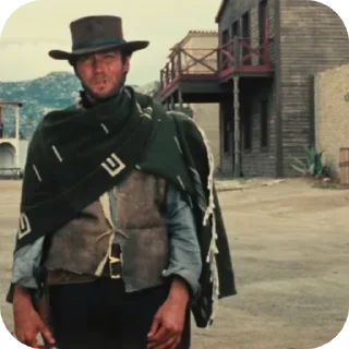 🫵 emoji Clint Eastwood от @WesternMilton Telegram sticker 11 of 33