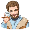 😏 emoji Clint Eastwood Telegram sticker 7 of 25