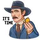 🤨 emoji Clint Eastwood Telegram sticker 24 of 25