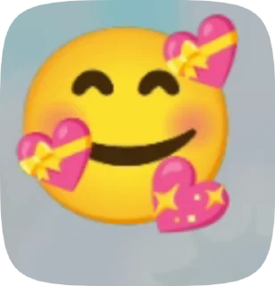🥰 emoji Лучшее Telegram sticker 22 of 30