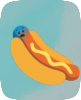 🌭 emoji Лучшее Telegram sticker 23 of 30