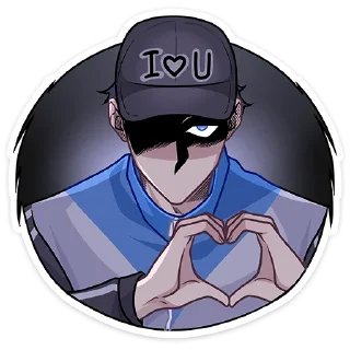 🫶 emoji Лёня от @TgSticker Telegram sticker 17 of 49