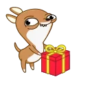 🎁 emoji Чихуаш Лёня (@TgSticker) Telegram sticker 13 of 20