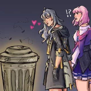 Sticker from Honkai Memes by @gihsrsticks