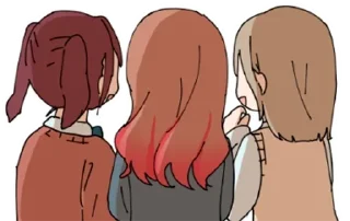🧍‍♀️ emoji Натсумээ-тян - @tg_sticks Telegram sticker 16 of 19