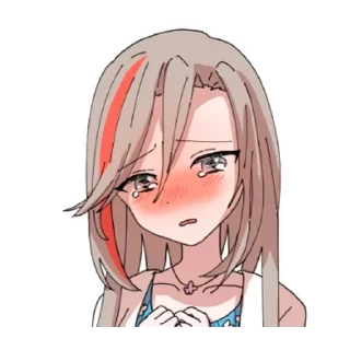 😭 emoji Натсумээ-тян - @tg_sticks Telegram sticker 7 of 19