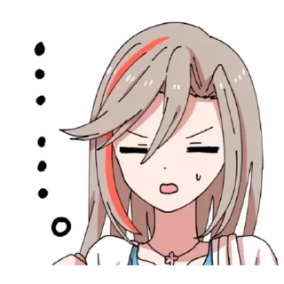 😐 emoji Натсумээ-тян - @tg_sticks Telegram sticker 12 of 19