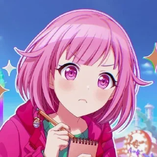 💖 emoji Emu Otori |♡| @materialgirlbella Telegram sticker 18 of 47