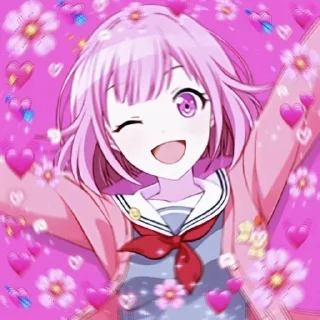 💖 emoji Emu Otori |♡| @materialgirlbella Telegram sticker 19 of 47