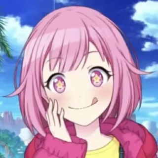 💖 emoji Emu Otori |♡| @materialgirlbella Telegram sticker 23 of 47