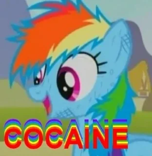 🤪 emoji myLittleFuckingPony Telegram sticker 8 of 120