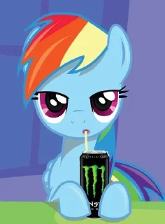 😶 emoji myLittleFuckingPony Telegram sticker 15 of 120