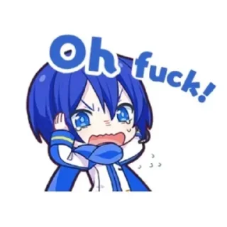 Sticker from Кайто бог