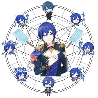 Sticker from Кайто бог