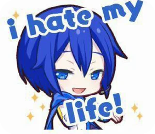 🙂 emoji KAITO! @Electric_Detonator Telegram sticker 16 of 73