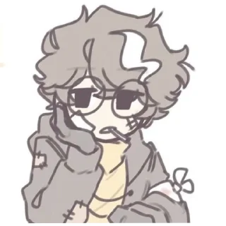 🫥 emoji Сделано обычным ;) Telegram sticker 13 of 71