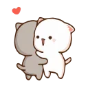 Sticker from Котик и котёночек❤️🥰