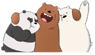 Sticker from We Bare Bears