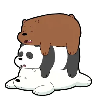 Sticker from We Bare Bears