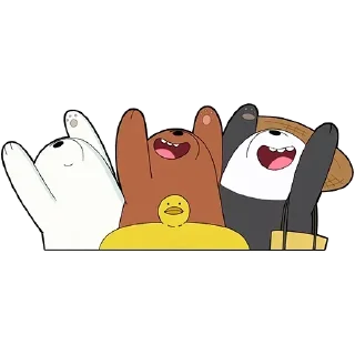 Sticker from We Bare Bears