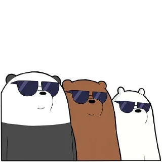 Sticker from We Bare Bears
