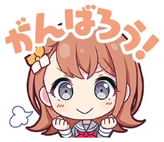 🍀 emoji MORE MORE JUMP! stamps || @ctcxd Telegram sticker 4 of 77