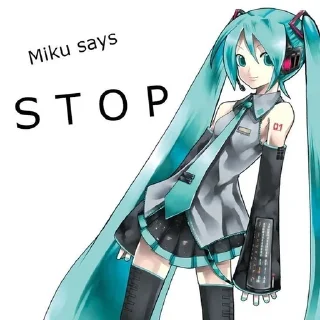 Sticker from 🏳️‍🌈Hatsune Miku🏳‍🌈|
