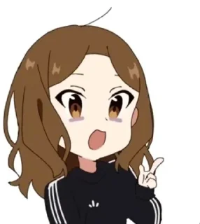 😍 emoji Мори гяру ня Telegram sticker 9 of 23