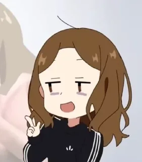 😏 emoji Мори гяру ня Telegram sticker 8 of 23