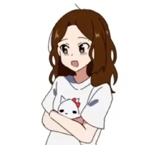 😘 emoji Мори гяру ня Telegram sticker 16 of 23