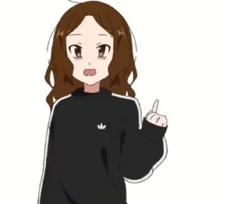 😏 emoji Мори гяру ня Telegram sticker 19 of 23