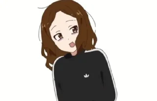 🤭 emoji Мори гяру ня Telegram sticker 18 of 23