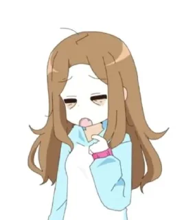 😰 emoji Мори гяру ня Telegram sticker 20 of 23