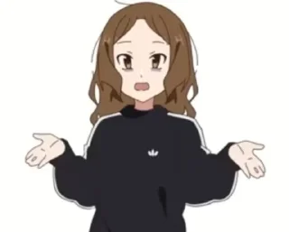 😨 emoji Мори гяру ня Telegram sticker 10 of 23