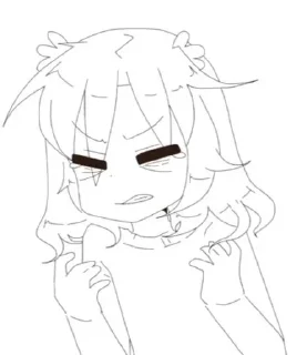 😭 emoji Мори гяру ня Telegram sticker 21 of 23