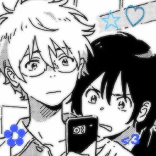 Sticker from {Незнакомец на берегу моря}@rynii_l