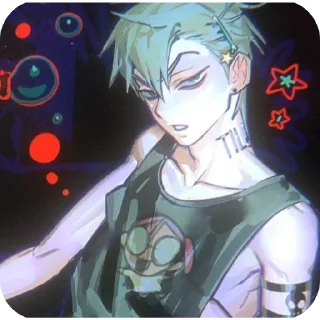 😙 emoji alien stage.🫀👥@darra0 Telegram sticker 1 of 91