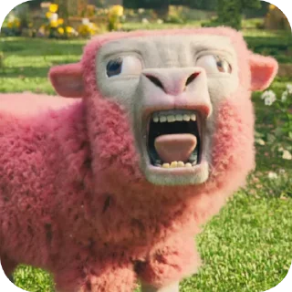 Sticker from Minecraft Movie