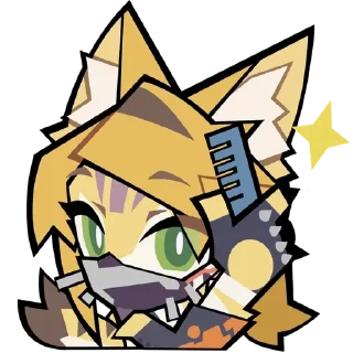 🦊 emoji ⋆˙⟡ PULCHRA .ᐟ .ᐟ @zzzstickers Telegram sticker 9 of 50