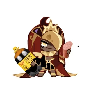 🌟 emoji Куке рончек (Cookie run kingdo Telegram sticker 15 of 17