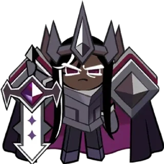 Sticker from Dark cacao cookie!