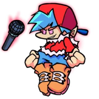 Sticker from Fnf corruption - @Citakar
